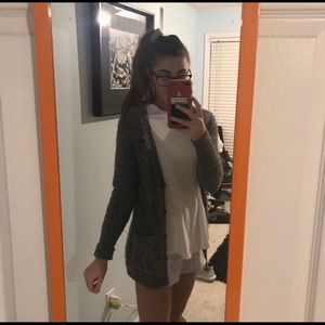 Grey Cardigan
